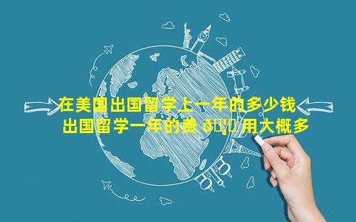 在美国出国留学上一年的多少钱 出国留学一年的费 🦟 用大概多少钱